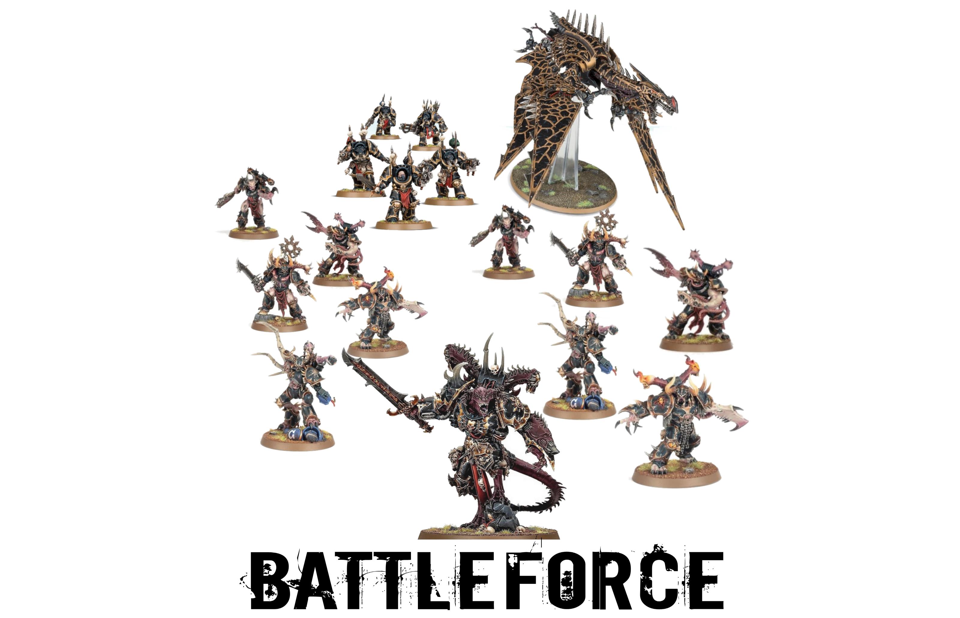 Купить (Starter Set) Battleforce - Chaos Space Marines (11 литников) в  литейной мастерской Webway