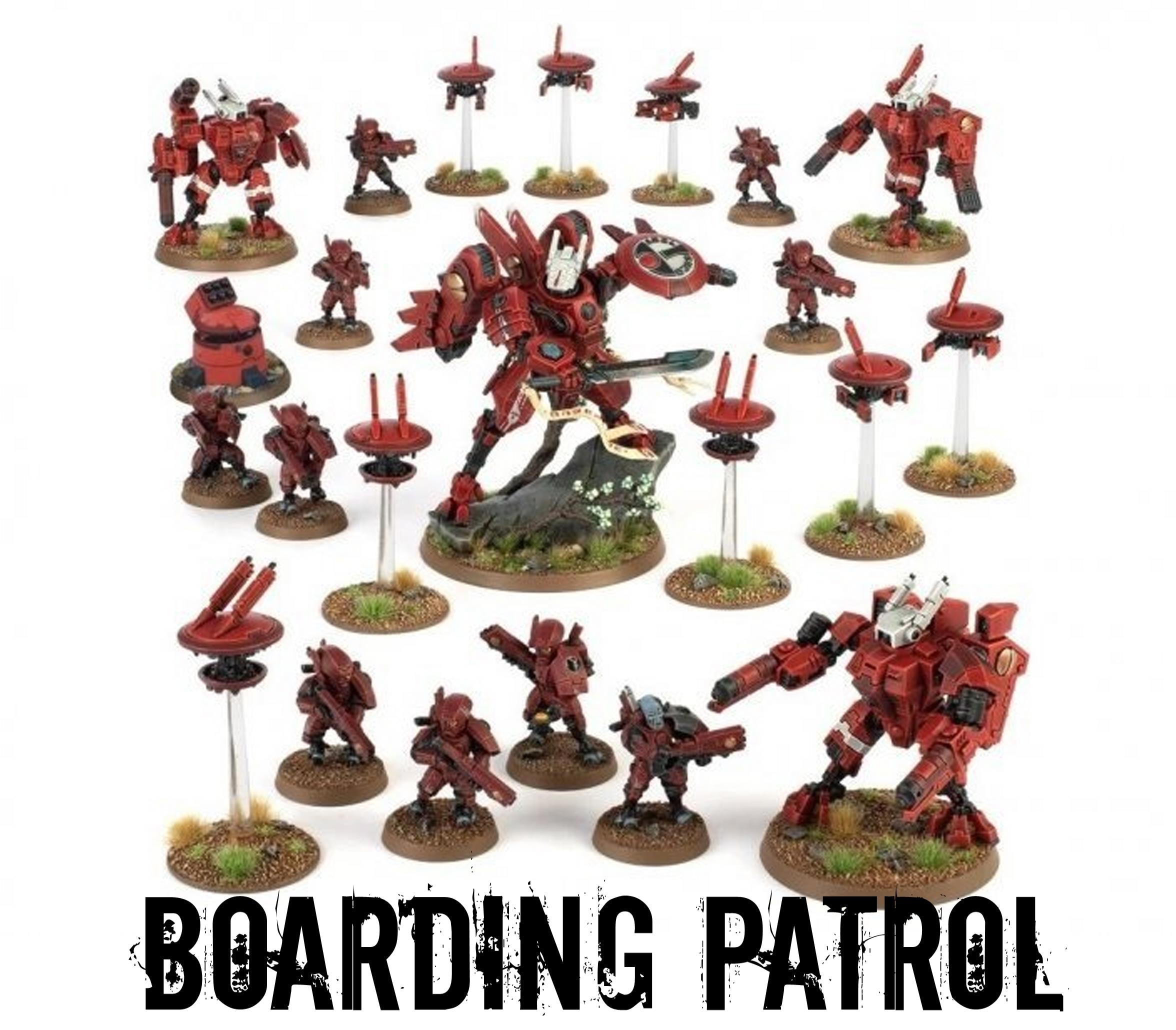 Купить (Starter Set) Boarding Patrol - Tau Empire (9 литников) в литейной  мастерской Webway