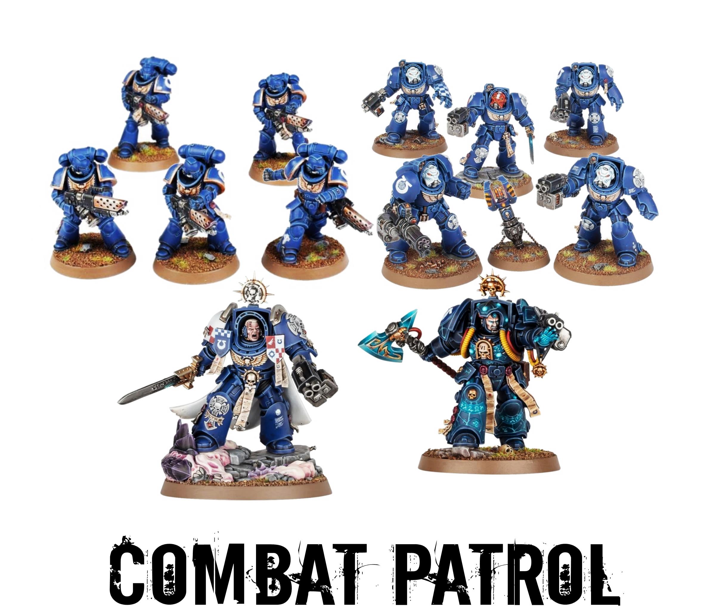 Купить (Starter Set) Combat Patrol ETB - Space Marines - Strike Force  Octavius (5 литников) в литейной мастерской Webway