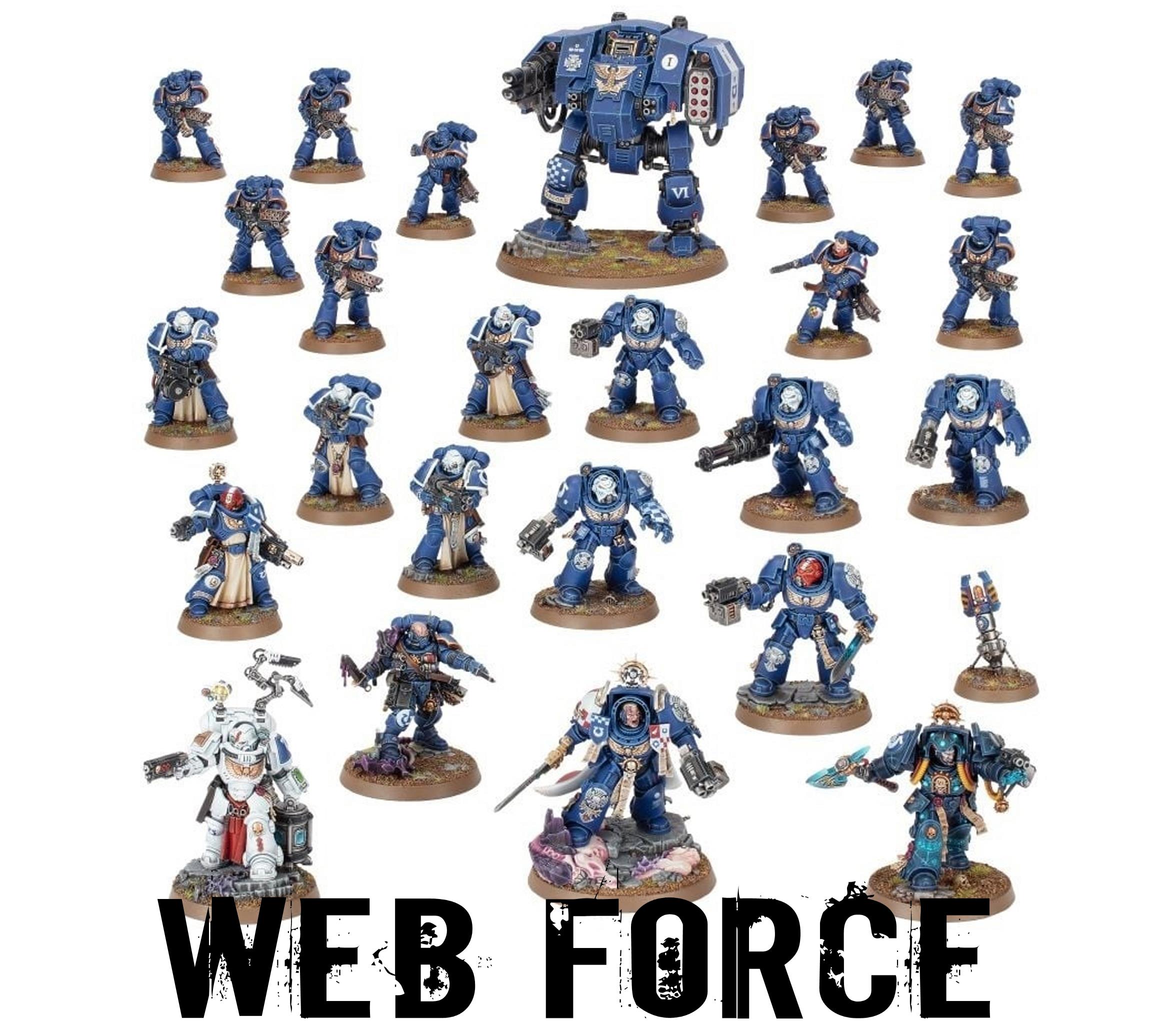 Купить (Starter Set) Web Force - Leviathan - Space Marines (10 литников) в  литейной мастерской Webway