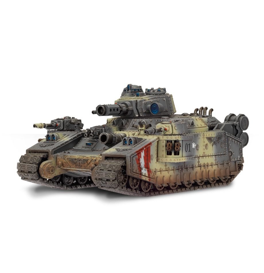 Warhammer 40,000 Baneblade プラモデル Купить Baneblade - Полный набор (9 литников) в литейной