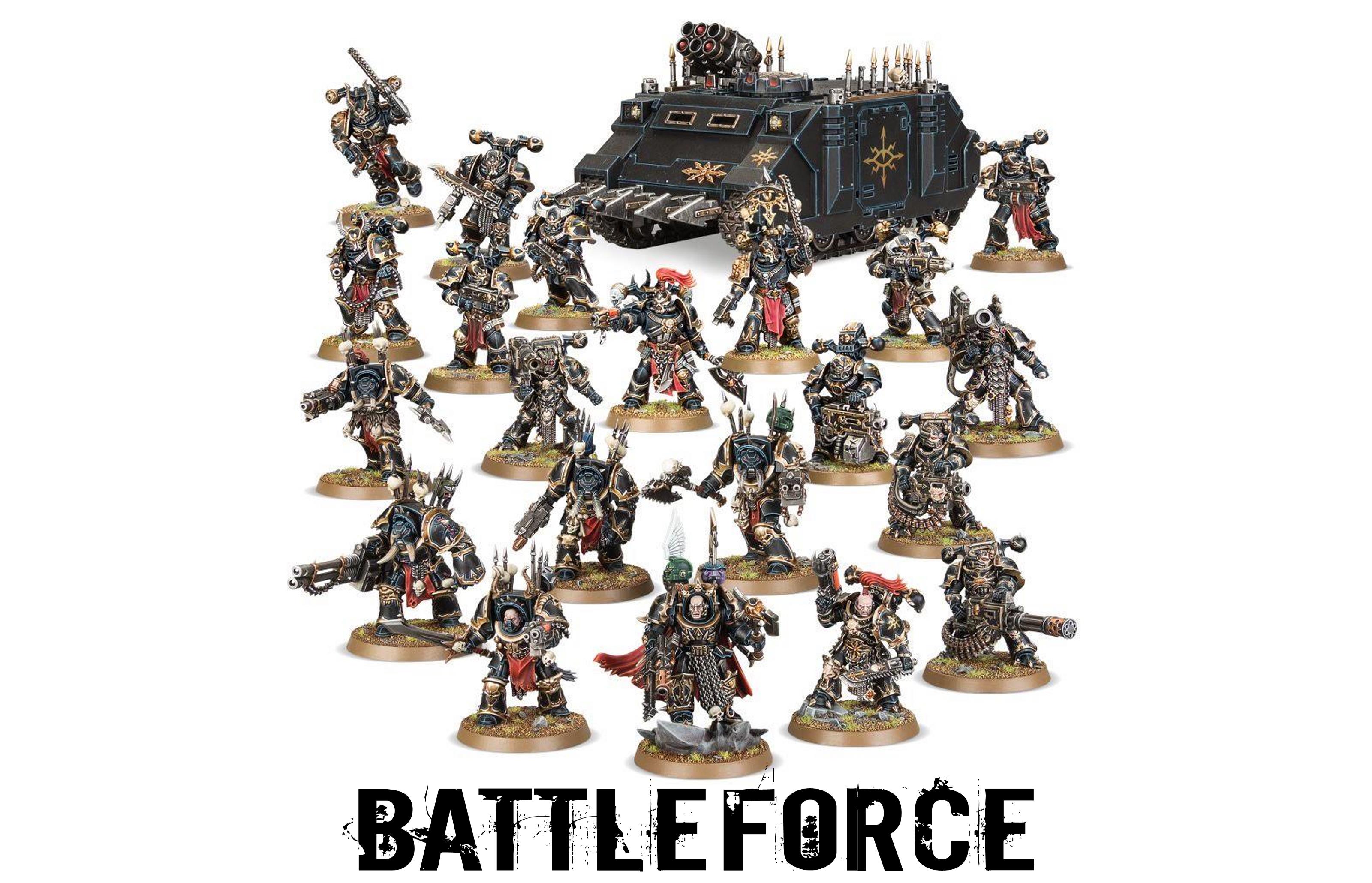 Warhammer 40k Battleforce Chaos Space Marines 43-09 Games Workshop, Figurines à Monter